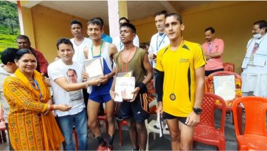 Photo of 12 किलोमीटर सद्भावना मैराथन दौड़ का आयोजन