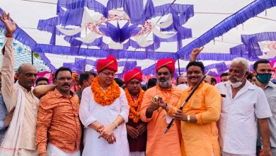 Photo of मुख्यमंत्री ने जन आशीर्वाद यात्रा के तहत भगवानपुर में किया रोड शो