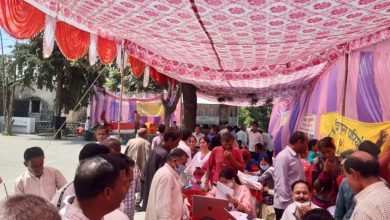 Photo of समाजकल्याण विभाग के तत्वावधान में बहुदेशीय शिविर का आयोजन