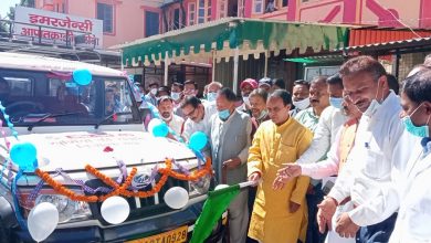 Photo of खिर्सू के लिए ‘खुशियों की सवारी’ को दिखाई हरी झंडी